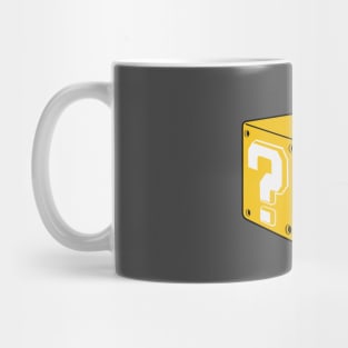 Cube Question Mark Yellow Mug